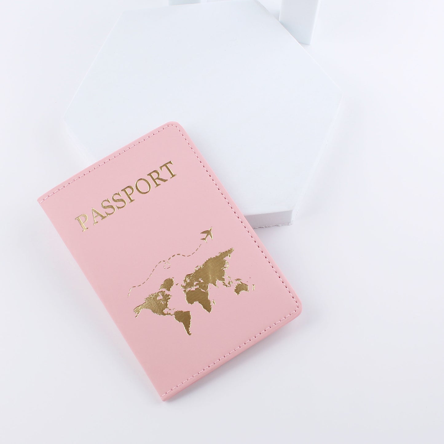 Étui en cuir véritable pour passeport