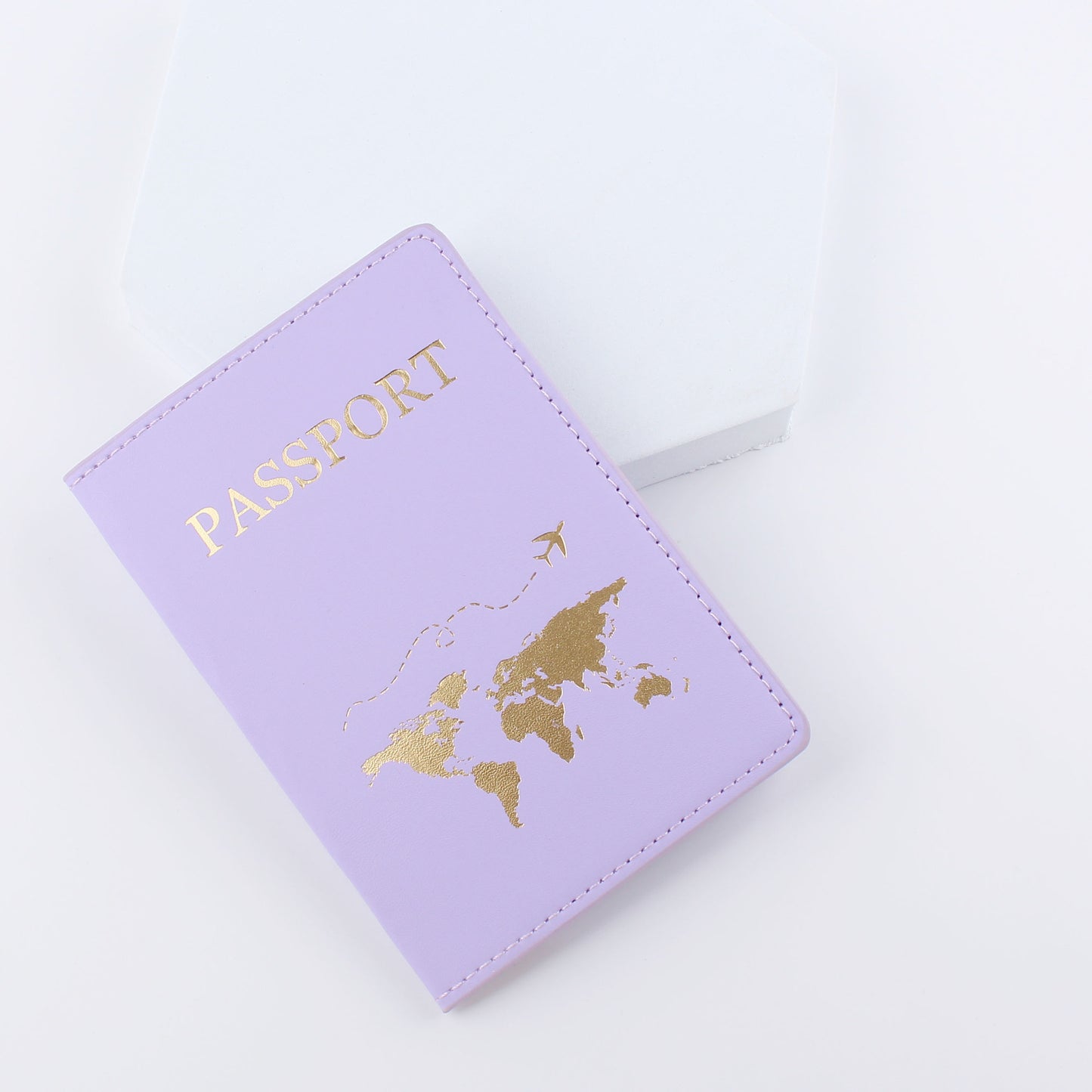 Étui en cuir véritable pour passeport