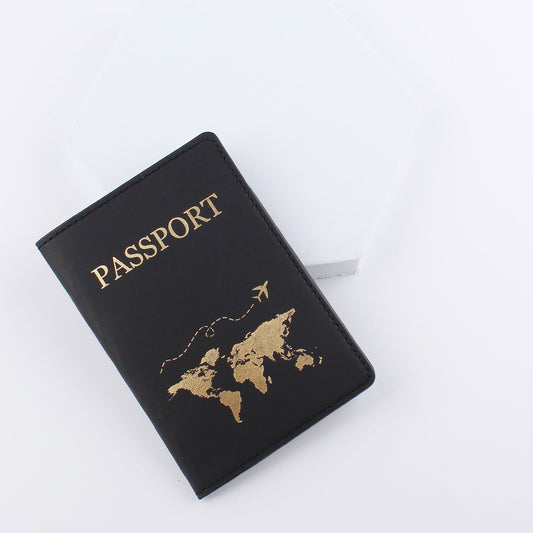 Étui en cuir véritable pour passeport