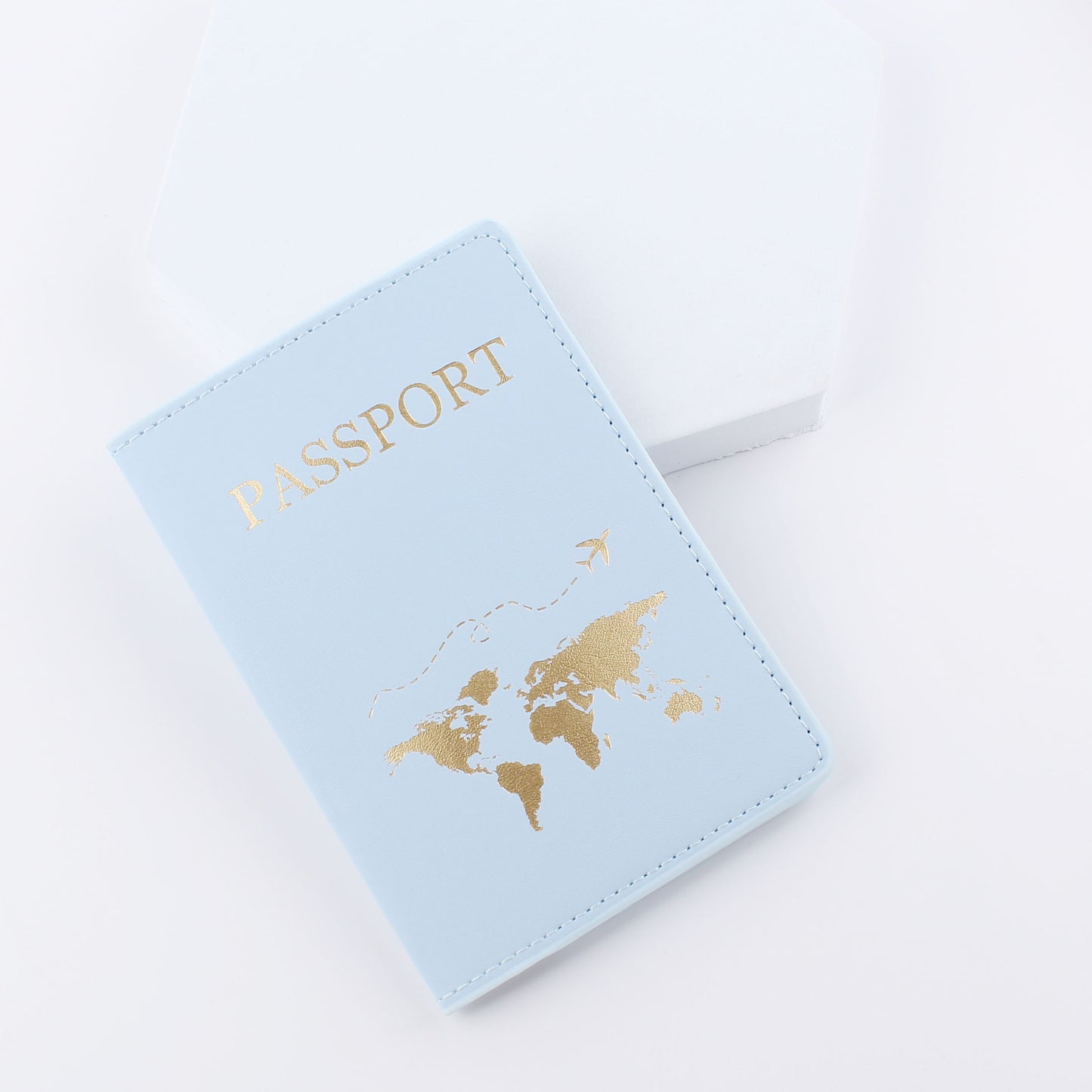 Étui en cuir véritable pour passeport