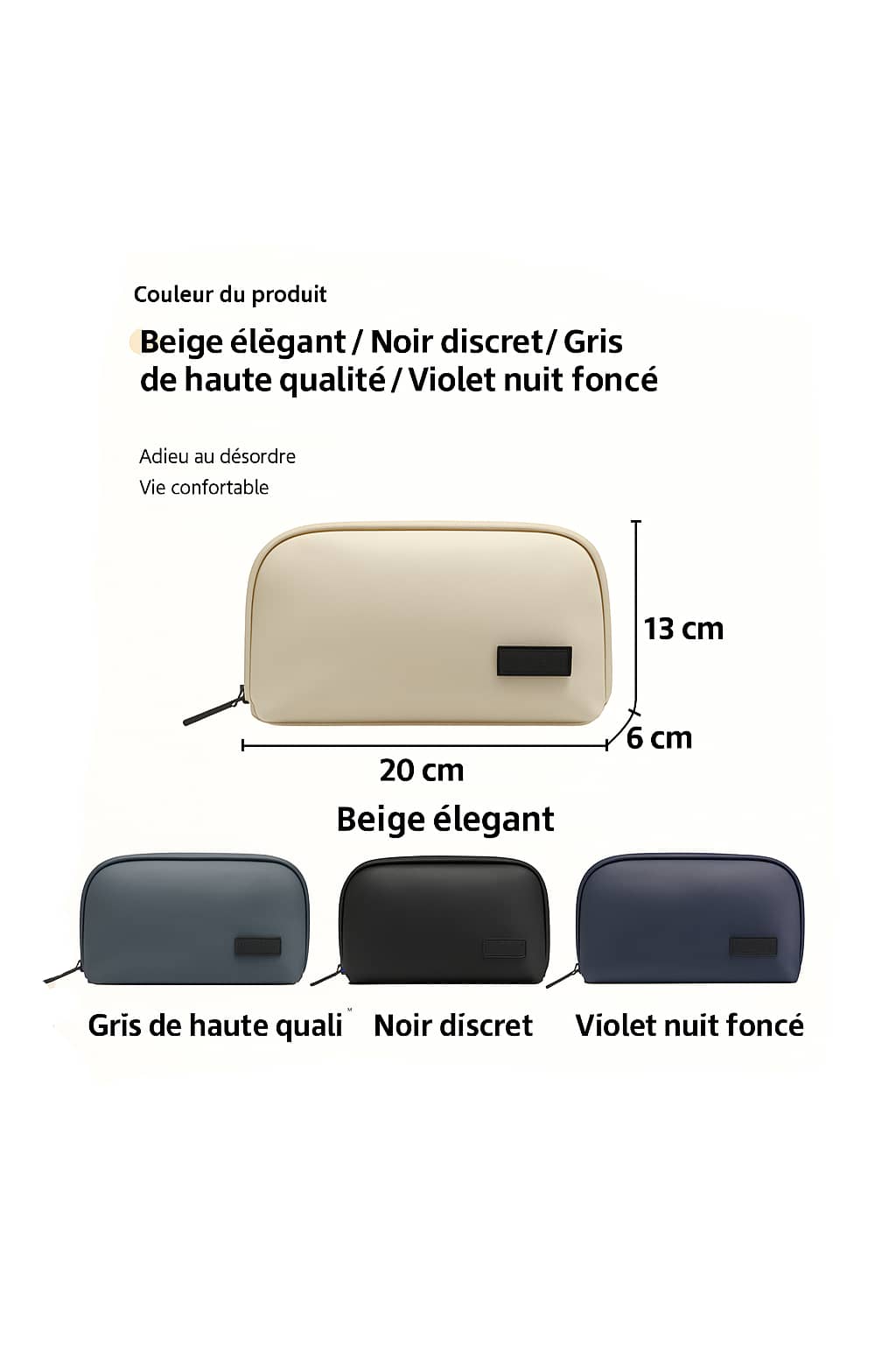 Sac de rangement pour câble et chargeur™