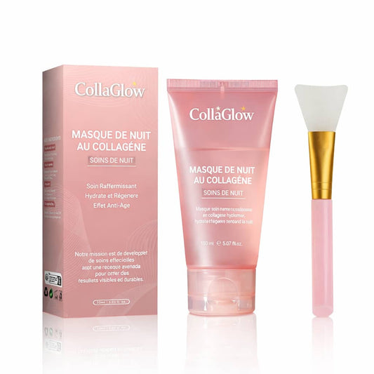 Masque de nuit enveloppant au collagène