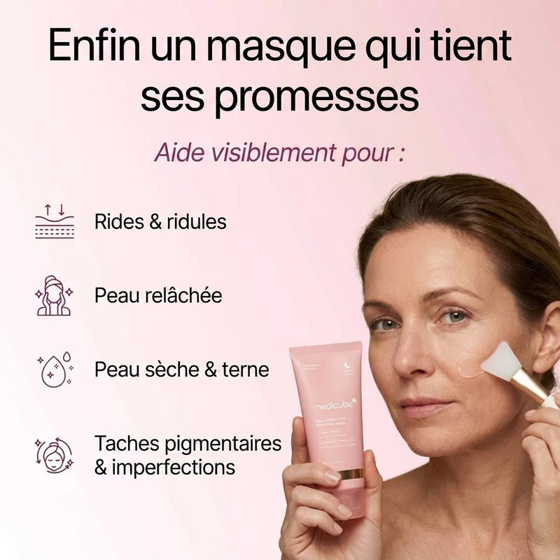 Masque de nuit au collagène + Pinceau